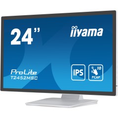 iiyama Prolite T2452MSC-W1 24" White - Premium Touchscreen Monitor for Ultimate Performance